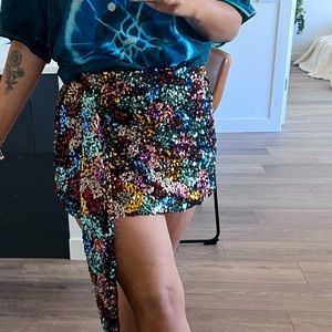 Lulu sequin skirt